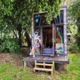 Tiny house 2/4P dans les bois des Hauts de Toulvern